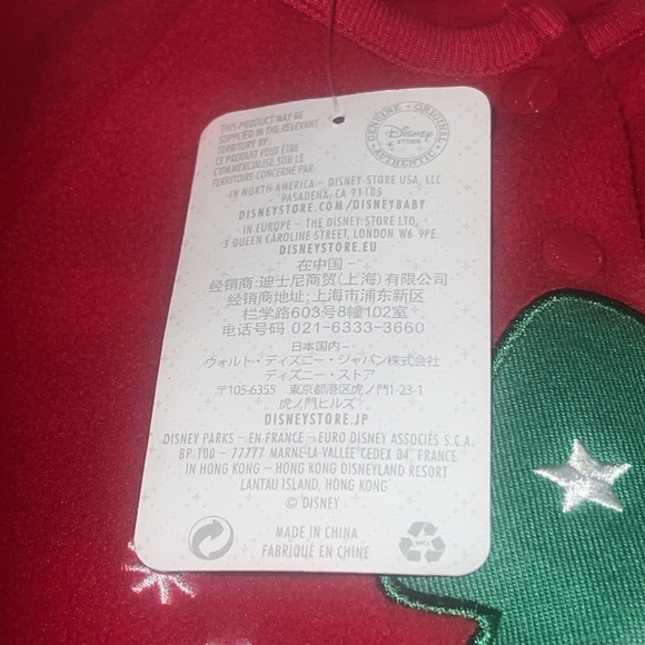 Disney Baby: My First Christmas baby onesie! Size 3-6 months.So cute & brand new - Picture 15 of 16